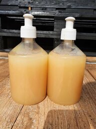 Zalmolie & Schapenvet mix 500ml Zalmolie & Schapenvet mix 500ml