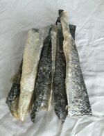 Zalmhuid ca. 30cm 150 gram