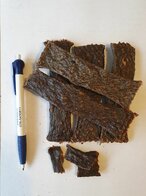 Vleesstrips Paard 1kg (10 stuks van 100 gram)