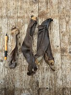 Geitenoren met haar 150 gram