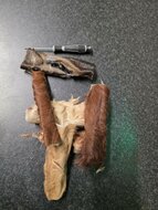 Kophuid Rund met haar 10-15cm