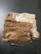 Kophuid plaat Rund met haar