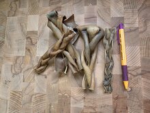 Kameel vlecht 15cm 100 gram